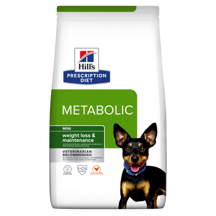 Hill's PD Canine Metabolic Mini, 3 kg - sac