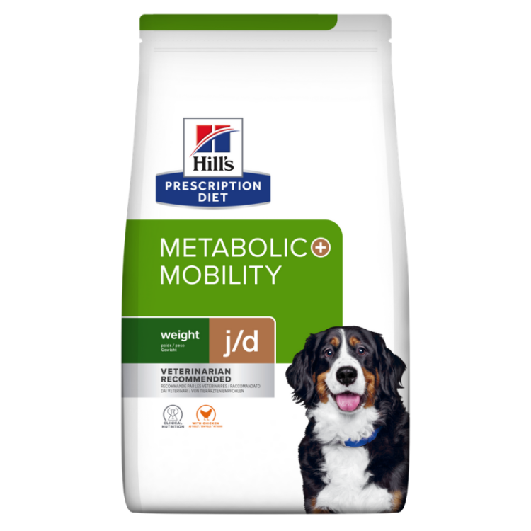 Hill's PD Canine Metabolic Plus Mobility, 4 kg - sac