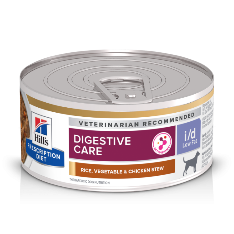 Hill's PD Canine I/D Low Fat Chicken & Vegetables Stew, 156 g - conserva