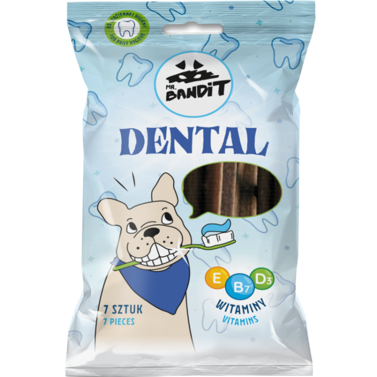 Mr. Bandit Dental Sticks, 7 buc/ 140 g