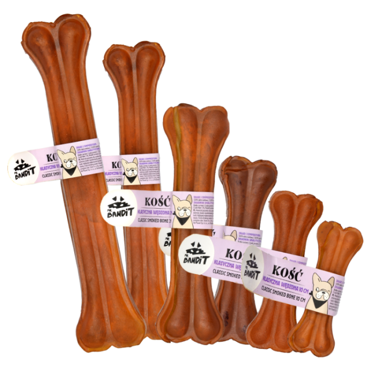 Mr. Bandit, Classic Smoked Bone, Os Afumat De 15 cm