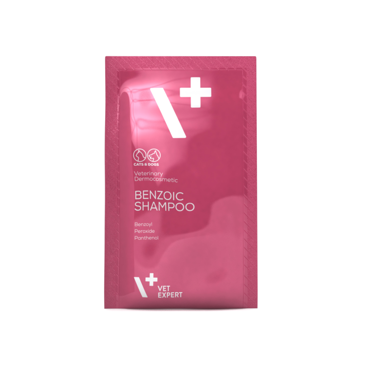 VetExpert Sampon Benzoic, 1 plic x 15 ml (Sampoane)