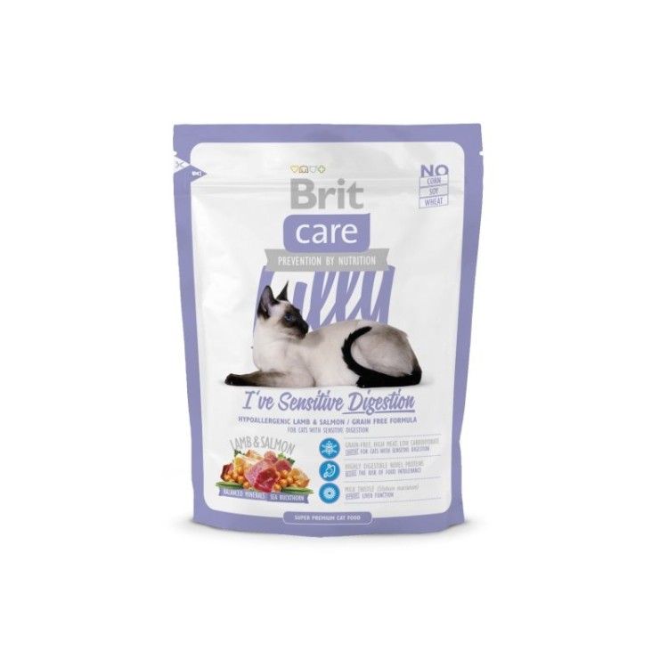 Brit Care Cat Lilly Sensitive Digestion, 400 g