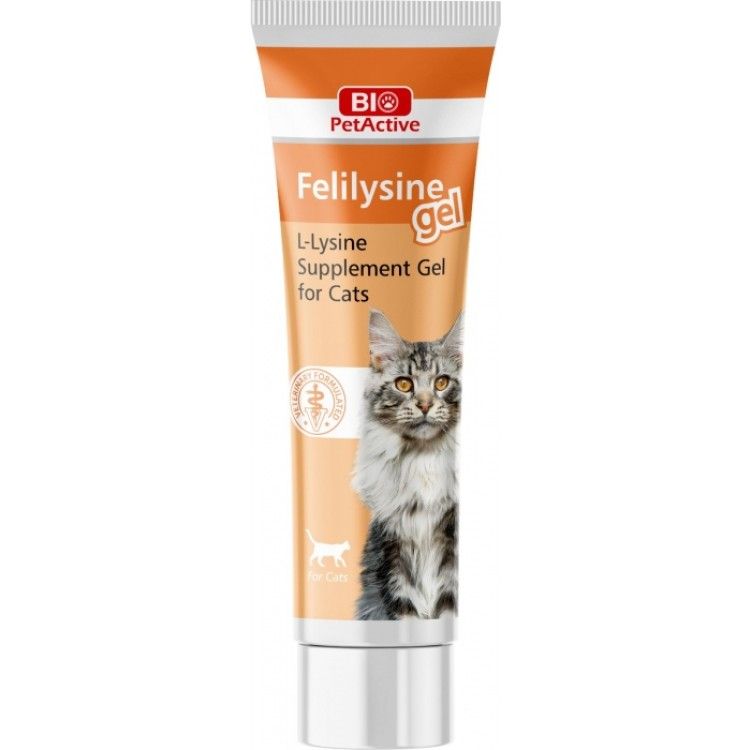 Bio PetActive L-Lysine Supplement Gel pentru pisici