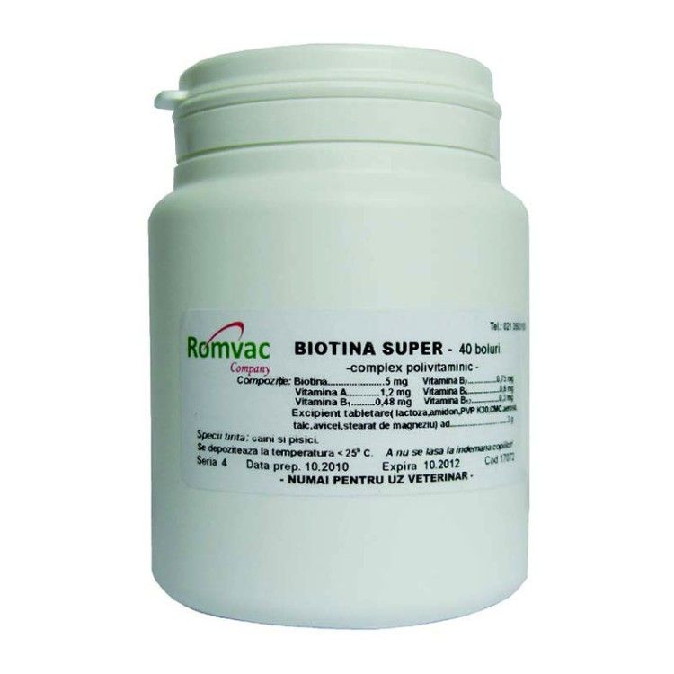 Supliment BIOTINA SUPER