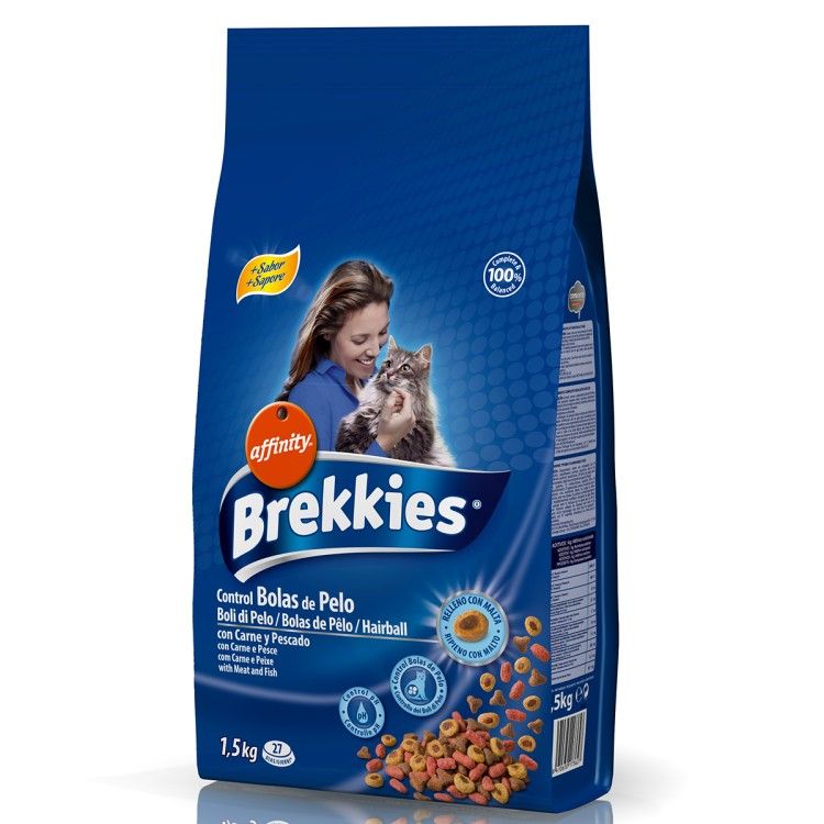 Brekkies Excel Cat Hairball 1.5 kg