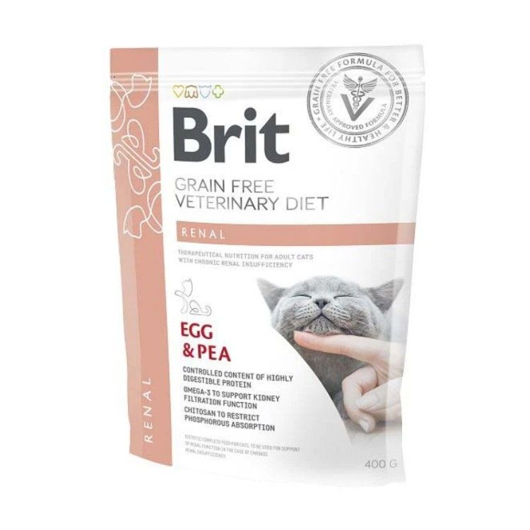 Brit Grain Free Veterinary Diets Cat Renal, 400 g (Diete Veterinare - Pisici)