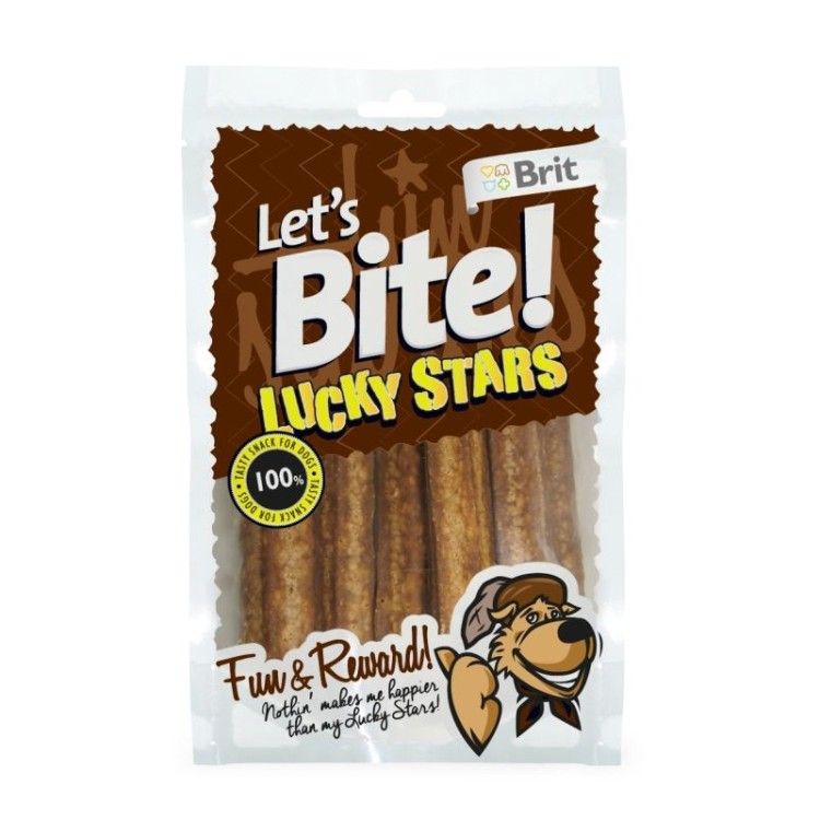 Brit Lets Bite Lucky Stars, 100 g