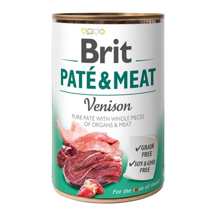 Brit Pate & Meat Venison, 400 g