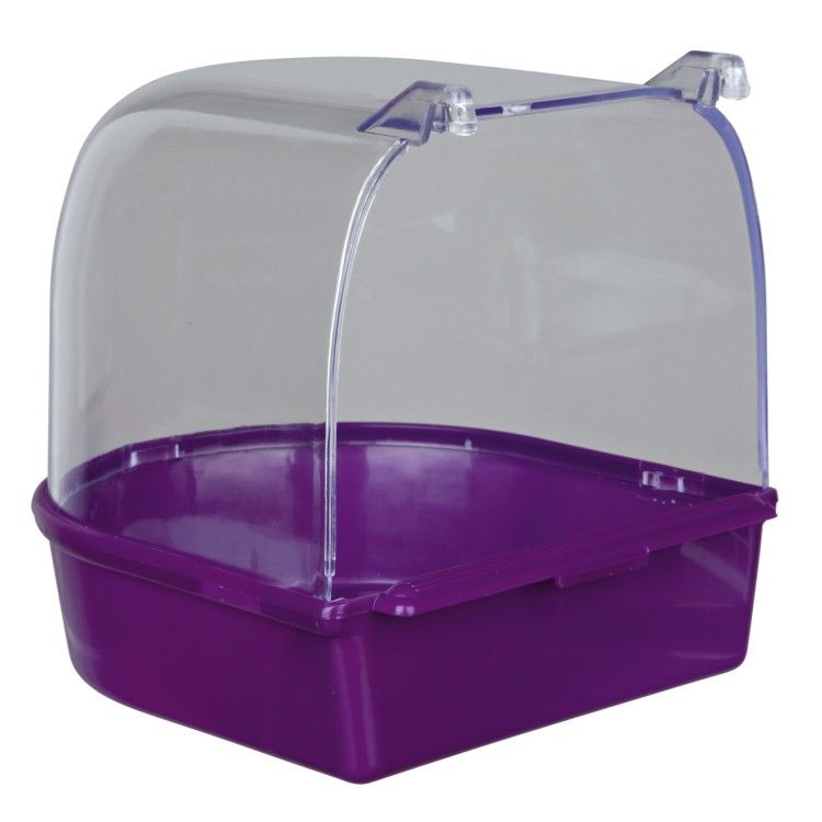 Cadita Plastic Acoperit 15x13x13 cm 5401 - mov