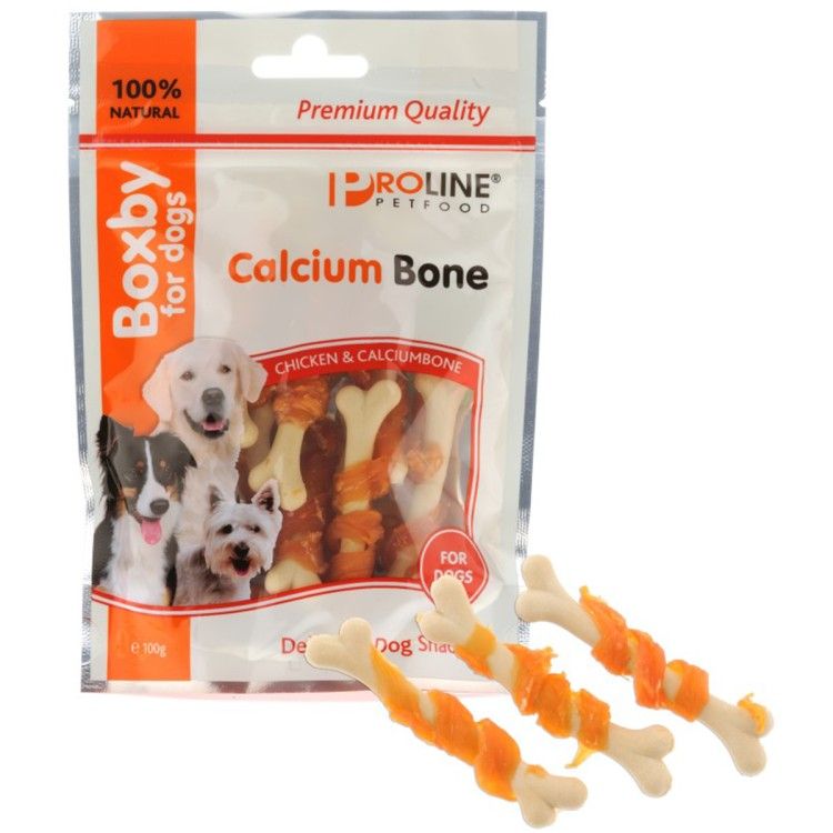 Proline Dog Boxby Calcium Bone 100g