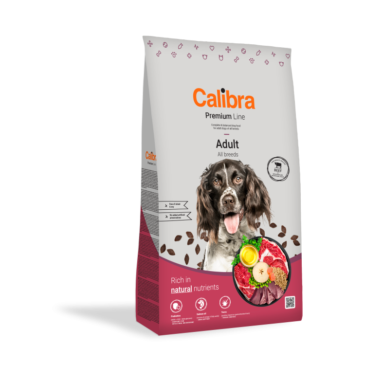 Calibra Dog Premium Line Adult Beef, 12 kg