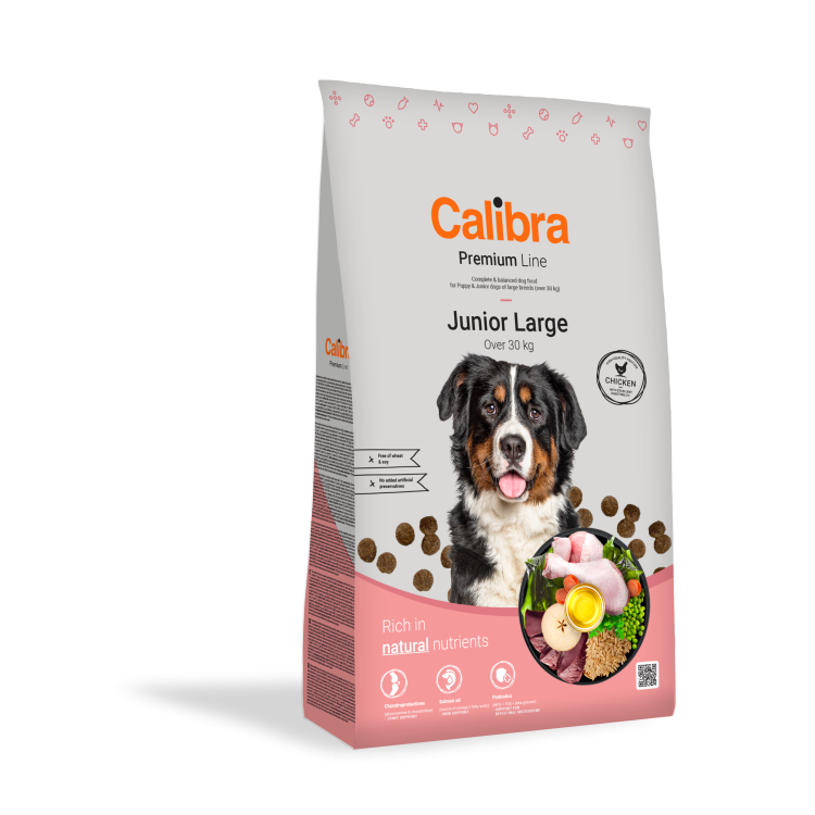 Calibra Dog Premium Line Junior Large, 12 kg