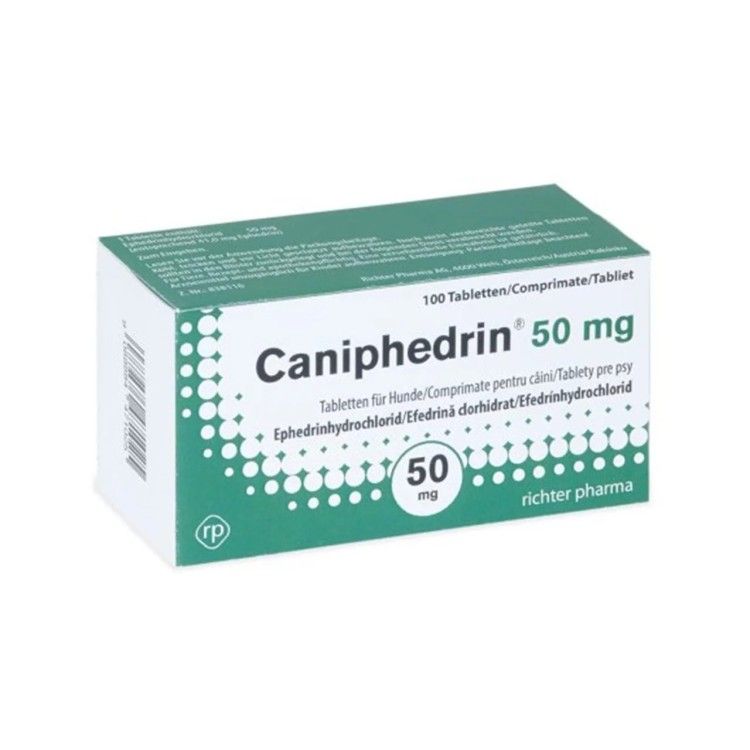 Caniphedrin 50 mg/ 100 comprimate (PRESCRIPTIE NECESARA)