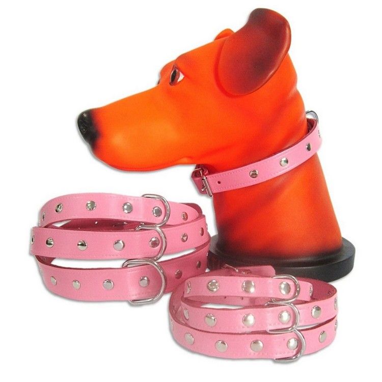 Zgarda Pet Expert Capse 2,0x50 Cm Roz Nr.5