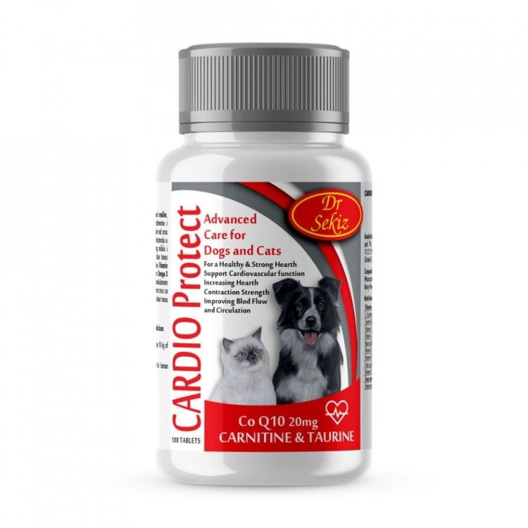 Supliment alimentar, Caini & Pisici, Cardio Protect, 100 tablete/ 100 g (Farmacie)