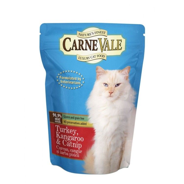 Hrana umeda pisici, Carnevale Curcan, Cangur & Iarba Matei, 85 g (Hrana Umeda - Pisici)