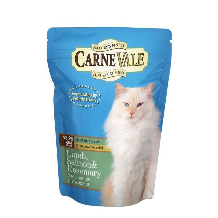 Hrana umeda pisici, Carnevale Miel, Somon & Rozmarin, 85 g (Hrana Umeda - Pisici)
