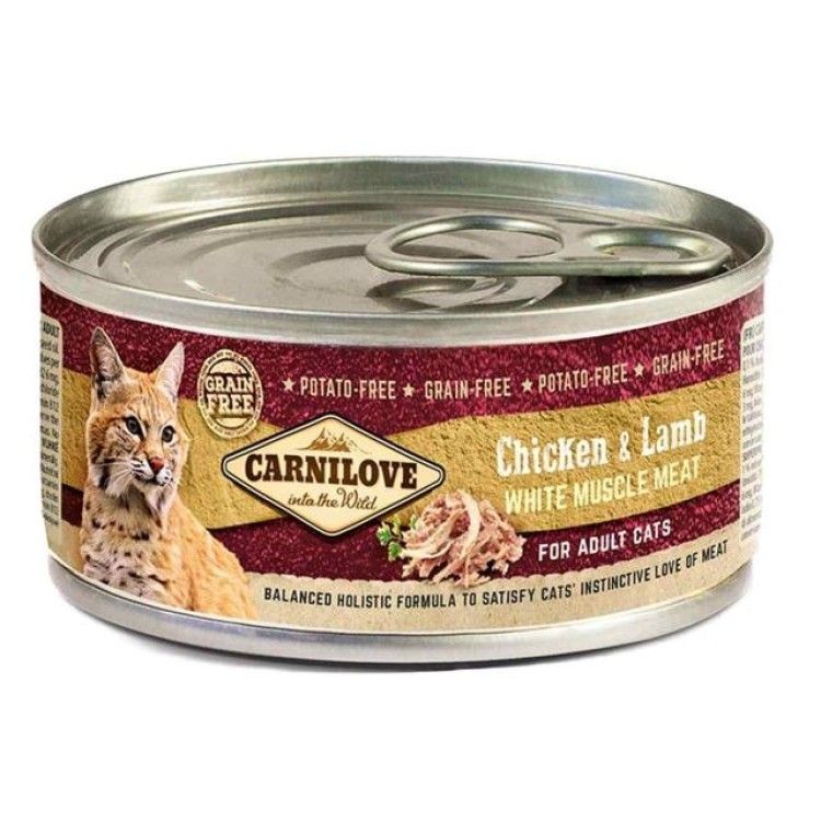 Carnilove Adult Cat Chicken & Lamb, 100 g