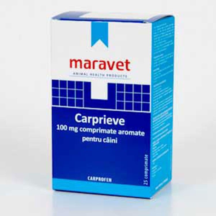 Carprieve Flavoured 100 mg 25 tab