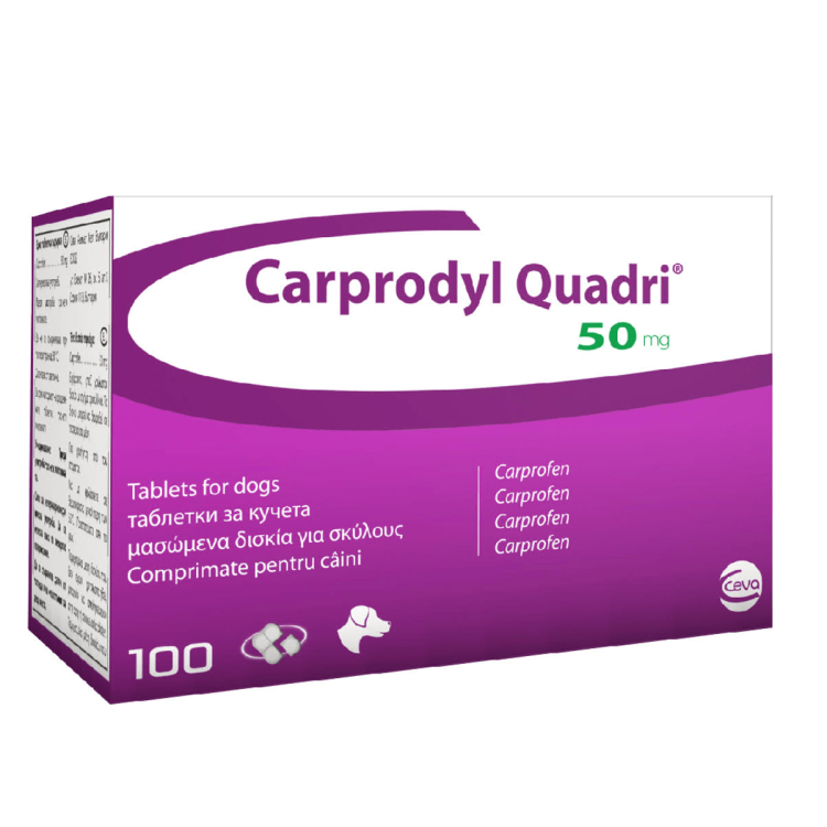 Carprodyl Quadri, 50 mg, 100 tablete