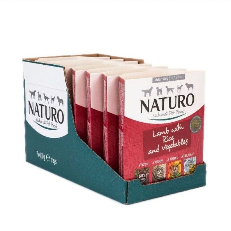 Caserola Naturo Adult cu Miel, Orez si Legume, 400 g