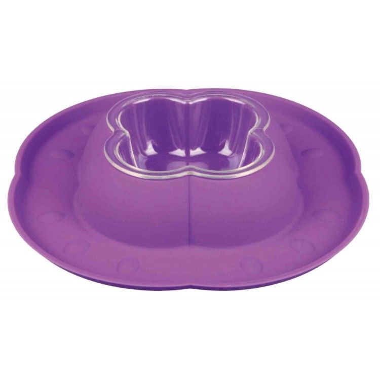 Castron antiderapant rozatoare 200 ml/23 cm 60974 - mov