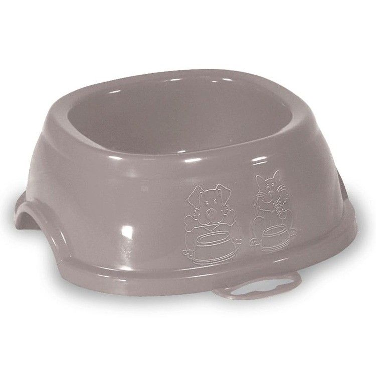 Castron plastic, Stefanplast Break 2, gri, 0.6L