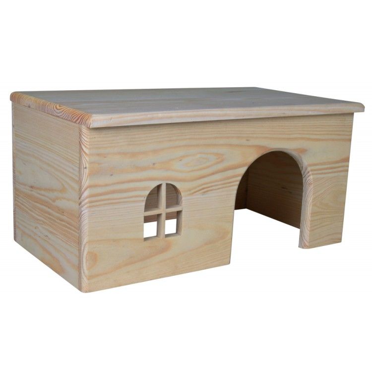 nCasuta Lemn Iepuri 40x20x23 cm 61263