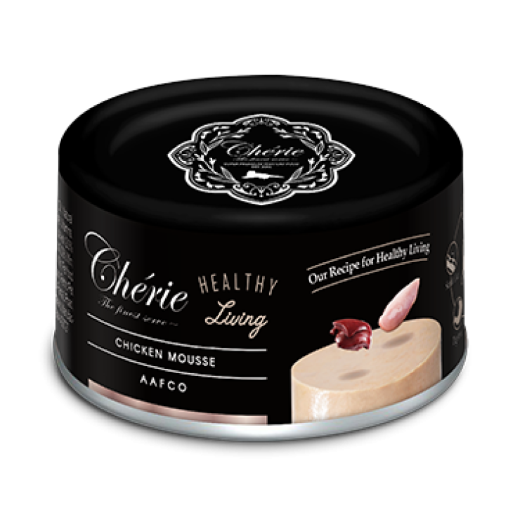 Cherie Adult Cat Mousse cu Pui, 80 g