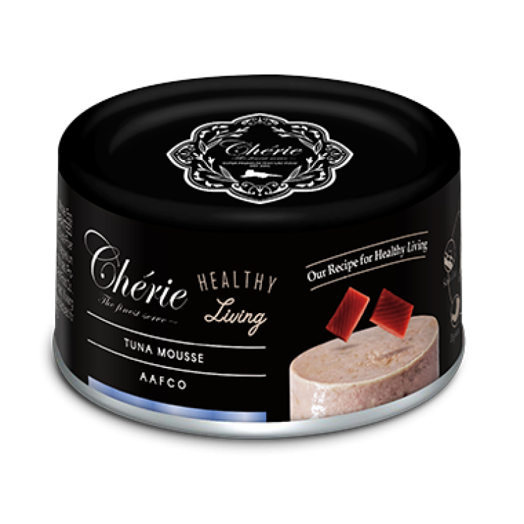 Cherie Adult Cat Mousse cu Ton, 80 g