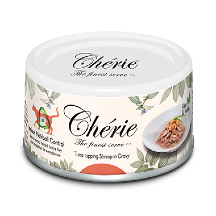 Cherie Adult Cat Ton si Creveti in Sos, 80 g