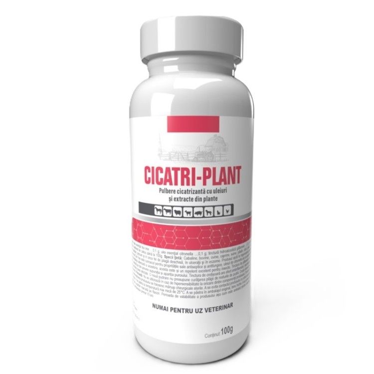 CICATRI PLANT, pulbere cicatrizanta pentru uz extern, 100 g (Farmacie)