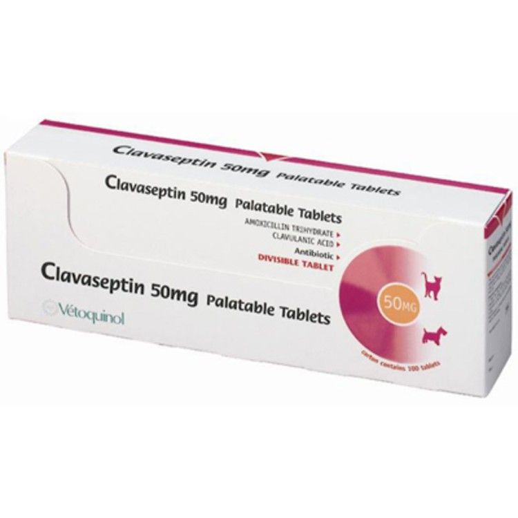 Clavaseptin 50 mg 10 tablete
