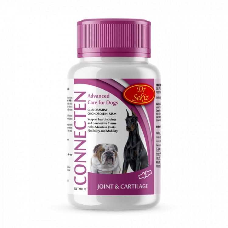 Supliment alimentar, Caini, Connecten, 100 tablete/ 100 g (Farmacie)