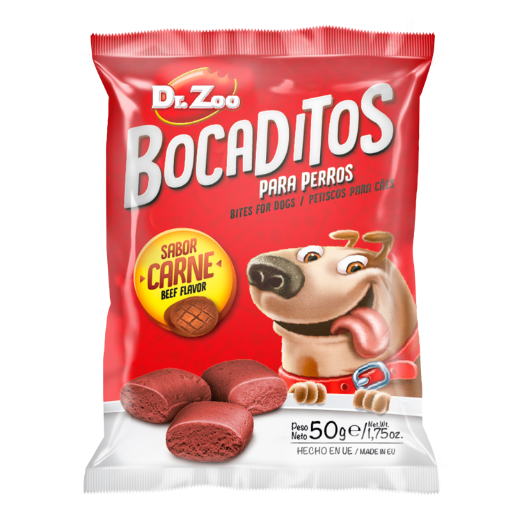 Dr Zoo Bocaditos, Vita, 50 g (Delicii - Caini)