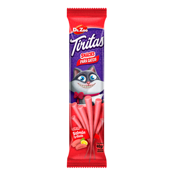 Dr Zoo Tiritas, Somon Grill, 40 g (Delicii - Pisici)