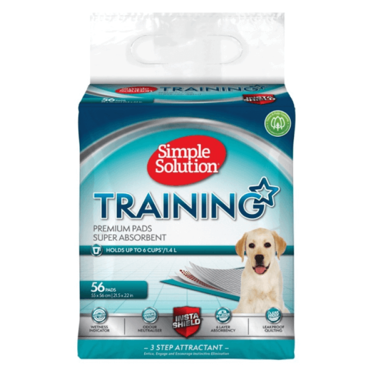 Tapete de treinamento para cachorros Trainers Choice, 15 unidades, 62x56