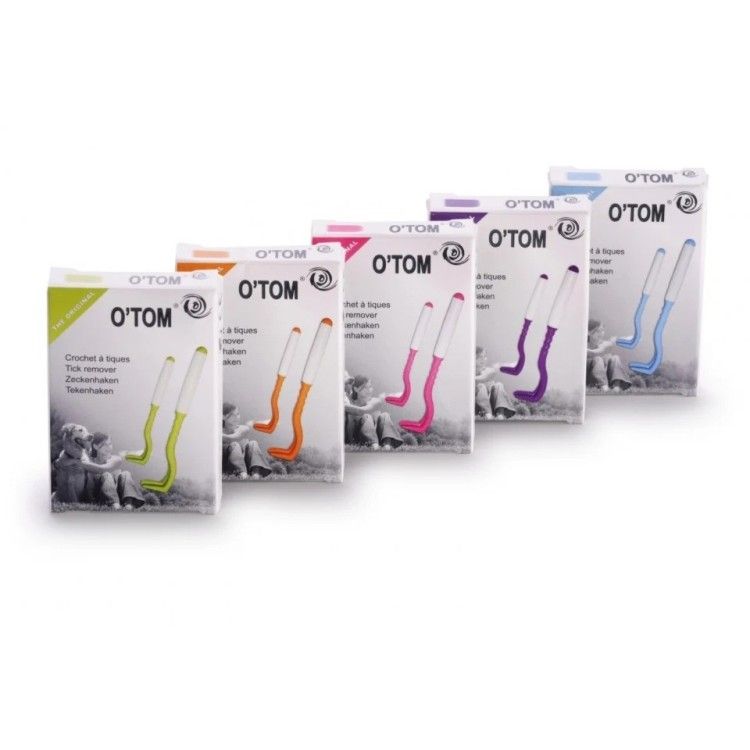 Penseta silicon extras capuse, O'Tom Tick Twister Silicon, set 2 buc (Farmacie - Antiparazitare)