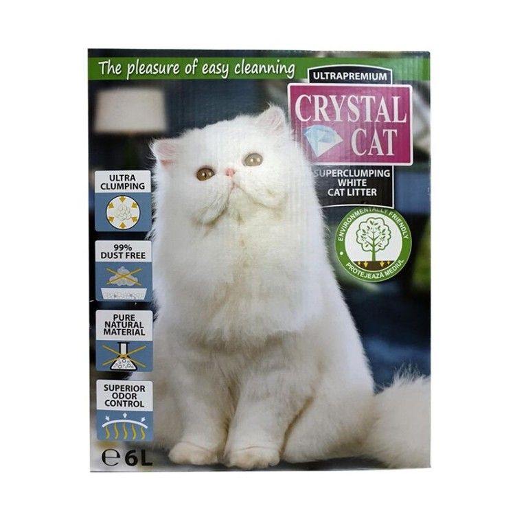 Crystal Cat Bentonita, 6 l