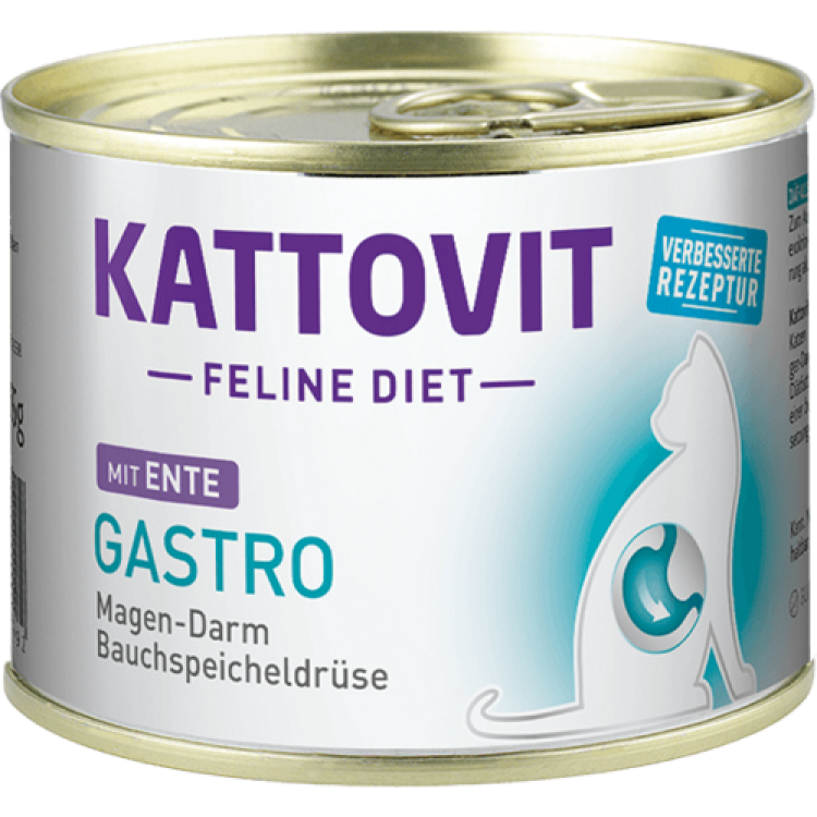 Conserva Kattovit Gastro, Rata, 185 g