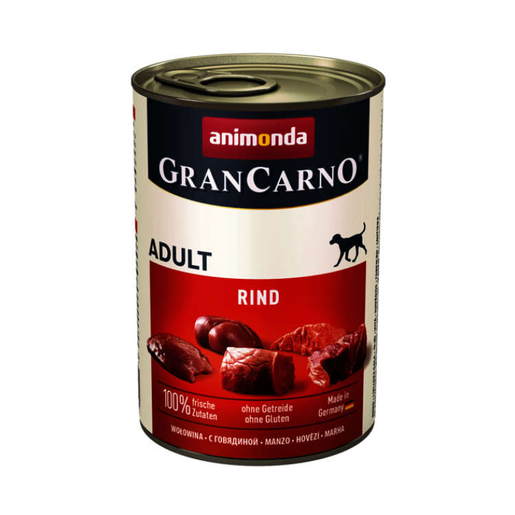 Hrana umeda caini, Grancarno Adult Dog Vita, 400 g