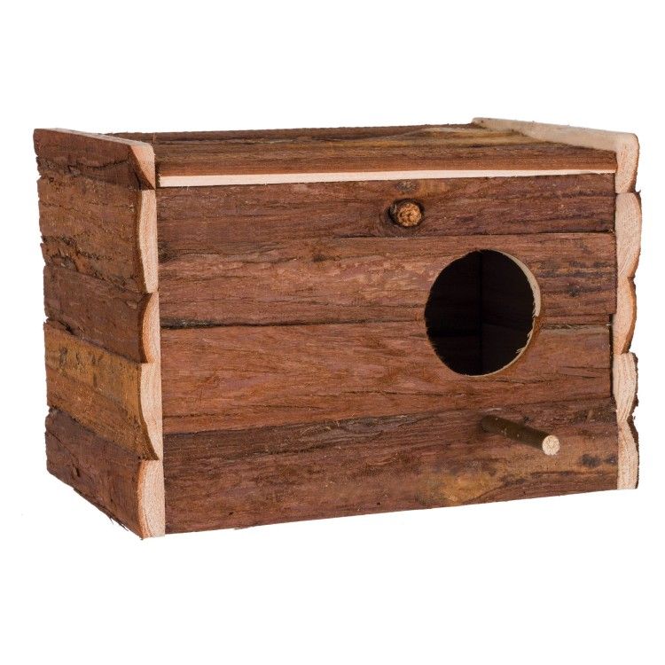 Cuib Lemn Natural Nimfe 30x20x20 cm 5633