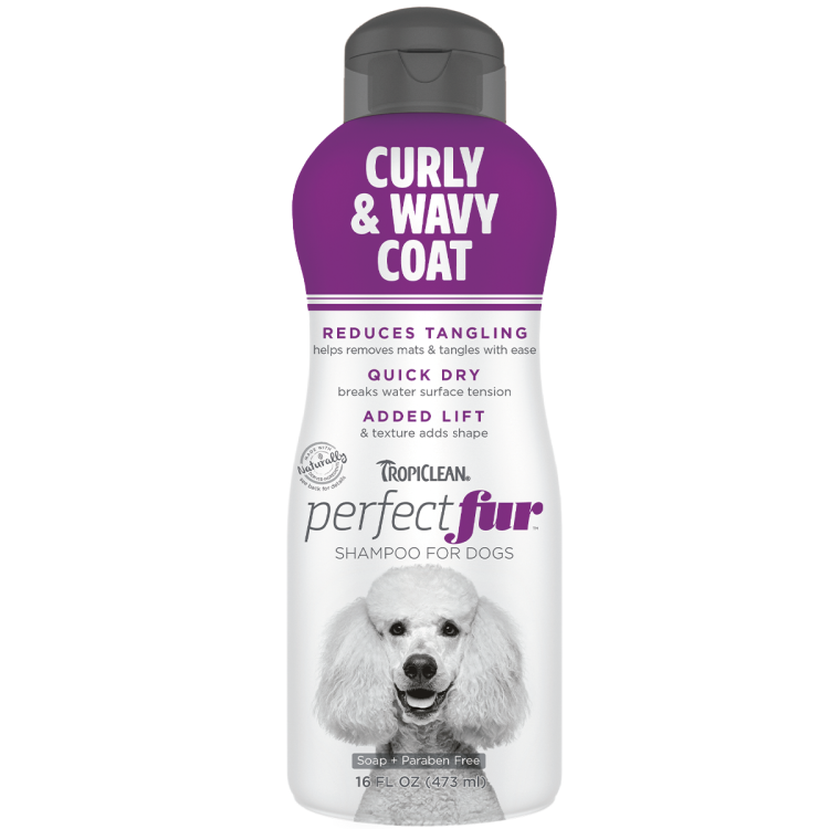 Perfect Fur Curly & Wavy Coat Shampoo for Pets, 473 ml