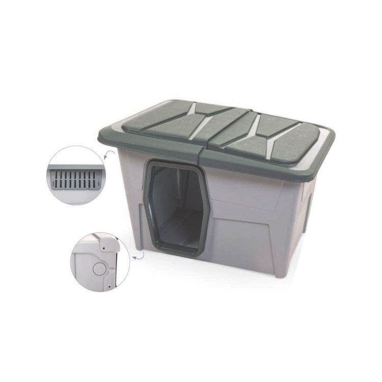 CUSCA PENTRU CAINI SI PISICI MPS BARAKA MEDIUM 93x73x60h