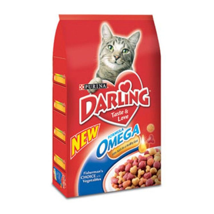Darling Pisica PESTE, MORCOVI, LEGUME VERZI 10 kg