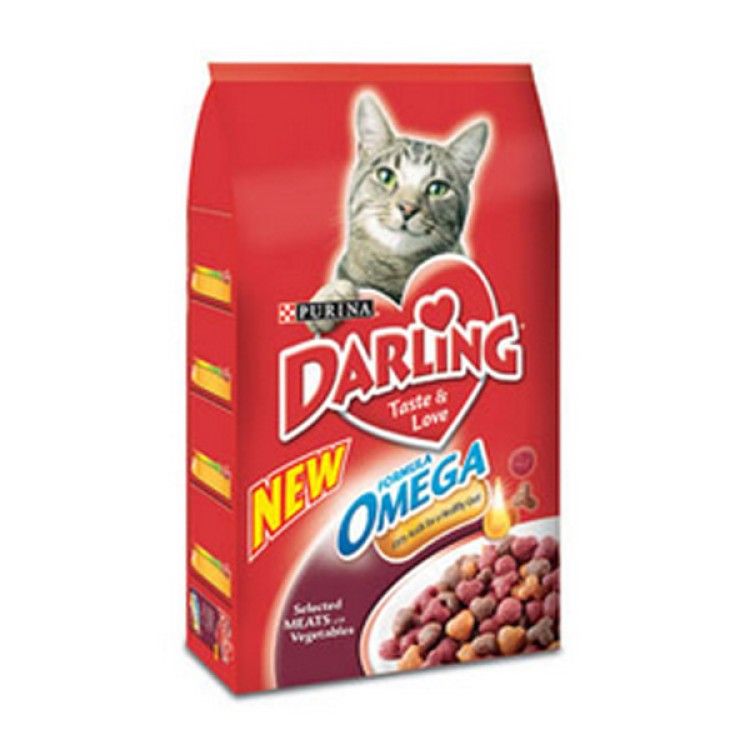 Darling Pisica CARNE, CEREALE, MORCOVI 2 kg