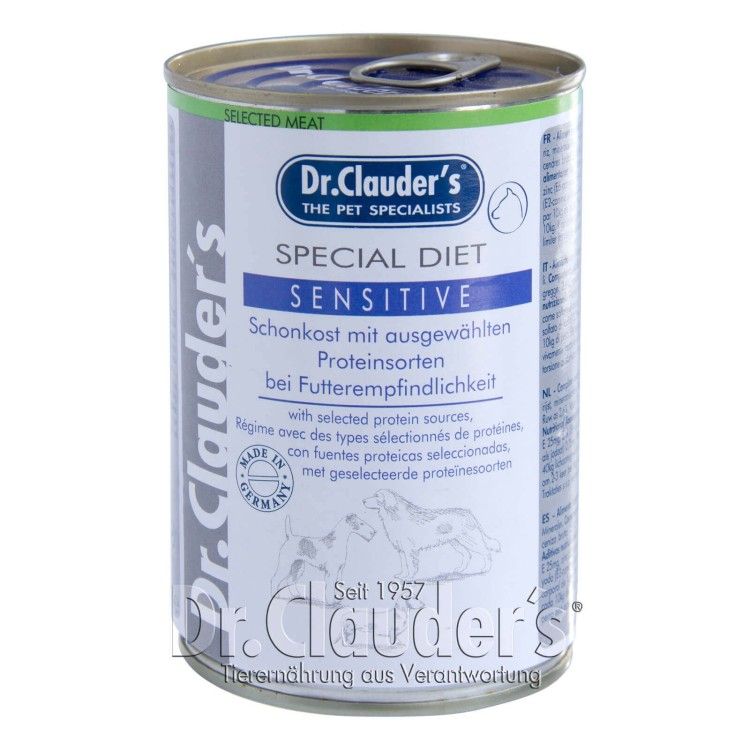 Dr. Clauder's Dog Sensitive, 400 g (Diete Veterinare - Caini)