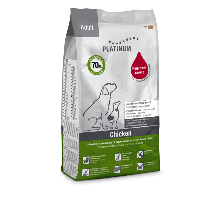 Hrana uscata caini, PLATINUM Dog Adult cu Pui, 5 kg (Hrana Uscata - Caini)