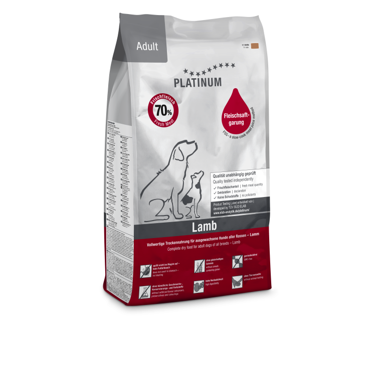 Hrana uscata caini, PLATINUM Dog Adult cu Miel, 5 kg (Hrana Uscata - Caini)